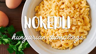 Nokedli Hungarian Dumplings [upl. by Mchale]