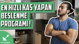 En Hızlı Kas Yapan Beslenme Programı  Bunları bilmen şart [upl. by Ryle]