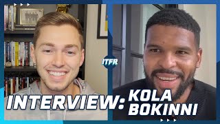 TED LASSO INTERVIEW Kola Bokinni Talks Isaac’s Relationship with Colin and Locker Room Leadership [upl. by Chafee479]