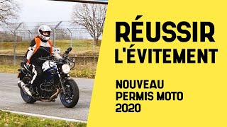 Réussir lévitement  Nouveau permis moto 2020 [upl. by Maclean]