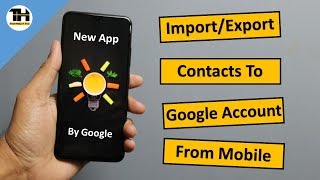 How to ImportExport contacts number to Google Account  Hindi [upl. by Scharaga341]