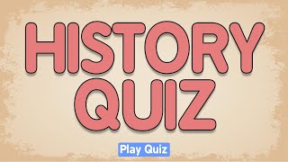 History Quiz [upl. by Eniala]