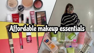 Affordable makeup products ✨️  My everyday makeup 💄 [upl. by Kinney]