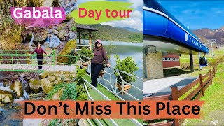 Gabala Day Tour  What To Do In One Day  Best Places In Gabala Gabala Water Fall Cable Car Lake [upl. by Emmey]