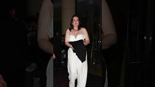 Melanie Lynskey leaves the 35th Annual GLAAD Media Awards actress [upl. by Analos]