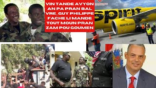 GUY PHILIPPE FACHE LI DEBLOUBLE ZAM MEN POU GOUMEN BATAY LI YE [upl. by Marras38]