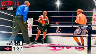 Mike Tyson vs Jake Paul BRUTAL Ko Full Fight Highlights  Netflix Knockout2024 [upl. by Aelak]