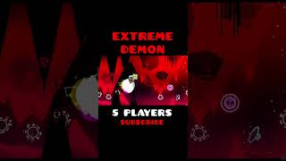 Geometry Dash EXTREME DEMON shorts deluxe12 [upl. by Oigres]