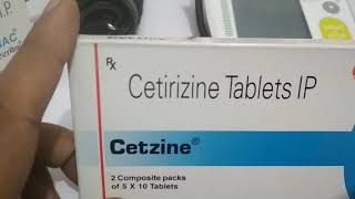 Cetirizine 10mg tablet Review Hindi किसी तरह की एलर्ज़ी को करे खत्म तुरंत Benefits use side effect [upl. by Anirt]