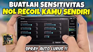 CARA MEMBUAT SENSITIVITAS SENDIRI  CARA SETTING SENSITIVITAS PUBG MOBILE TERBAIK GYRO DAN NO GYRO [upl. by Mcnamara130]