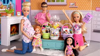 Barbie amp Ken Doll Family Holiday Morning Routine [upl. by Introk949]