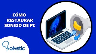 Como RESTAURAR SONIDO de PC ✅ [upl. by Iggam]