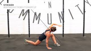 Striders  CrossFit Movement Library [upl. by Nniw]