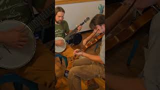 quotViolin Cabbagequot Old Time Jam Fiddle amp Banjo 21of4 Live  Fizz Ed Boone NC 82724 [upl. by Berghoff463]