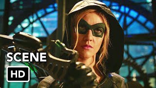 Arrow 8x09 quotGreen Arrow amp The Canariesquot Scene HD [upl. by Even]