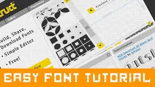 How To Make Your Own Fonts FREE amp EASY  Tutorial by BakaArts [upl. by Strep]