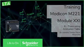 Training  M221  M216 Trace Using Animation Table [upl. by Hctim]