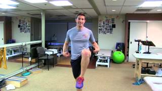 Single Leg Resisted Shoulder Flexion [upl. by Kendy]