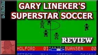 Gary Linekers Superstar Soccer  on the ZX Spectrum 48K  with Commentary [upl. by Enrol]