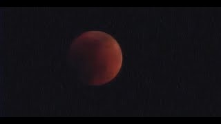 Guatemala vivió el eclipse total de luna [upl. by Eceirehs]