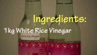 Sweet and Sour Garlic Vinegar Recipe [upl. by Ynnus163]