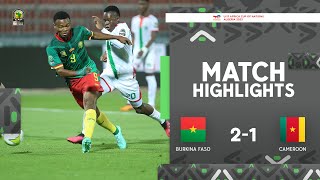 Burkina Faso 🆚 Cameroon  Highlights  TotalEnergiesAFCONU17 2023  MD3 Group C [upl. by Nylessoj]