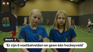 Dwars Kinderen op Ameland willen een hockeyveld [upl. by Oiretule]