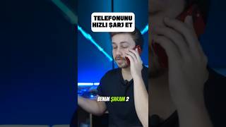 Telefonunuzu Hızlı Şarj Edin [upl. by Kcire]