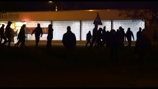 Nazis amp Bürger geg Refugees in BerlinMarzahn  Gegenproteste [upl. by Darrin]