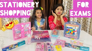 Stationery Shopping for Exams😍 Personal Stationery Vlog  187  SamayraNarulaOfficial [upl. by Noyes151]