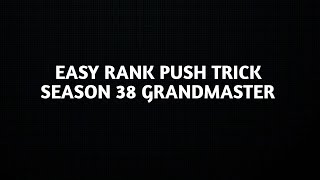 HOW TO REGION TOP IN BR RANK SEASON 38😳GRANDMASTER TIPS AND TRICKS  10X FASTER RANK PUSHING TRICK💯 [upl. by Guinevere]