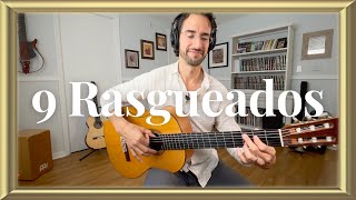 Complete Rasgueado Intro Tutorial • Flamenco amp Classical [upl. by Pagas]