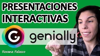 Tutorial GENIALLY ✅ Crear PRESENTACIÓN INTERACTIVA [upl. by Wiatt]