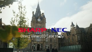 SharpNEC Direct View LED Case Study  Edinburgh Futures Institute The University of Edinburgh [upl. by Weiss107]