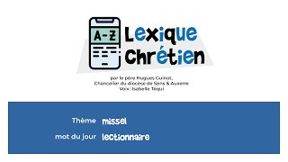 Missel  01 Lectionnaire [upl. by Enelahs]