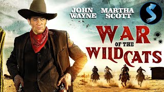 John Wayne Battles A Greedy Tycoon  Full Western Movie  War Of The Wildcats [upl. by Ardrey686]