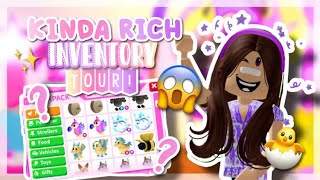 ADOPT ME INVENTORY TOUR 2024 kinda rich [upl. by Notsyrb]