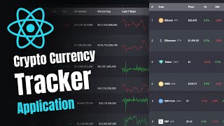 Build A Cryptocurrency Price Tracker With React amp CoinGecko API [upl. by Corabelle530]