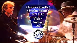 Andrew Cyrille and Stefan Roloff  BIG FIRE  Vision 24 [upl. by Acirdna463]