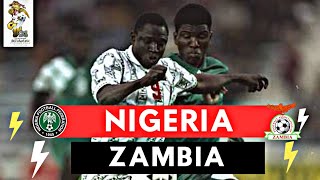 Nigeria vs Zambia 21 All Goals amp Highlights  1994 African Cup of Nations Final [upl. by Imoyik]