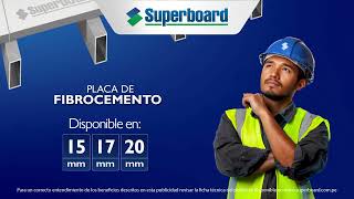 Construye entrepisos resistentes con Superboard [upl. by Anelej678]