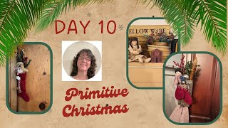 Day 10 Primitive Christmas farmhousefrugally 12daysofchristmas primitive farmhouse [upl. by Service]