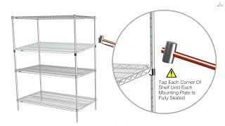 Assembly  EZADD How to Slant a Shelf [upl. by Dre40]