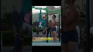 CRAZY NERD prank calisthenics guys in the park  PRANK anatoly nerd calisthenicsinpublic [upl. by Lemor]