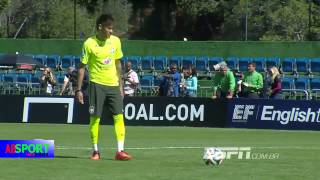 Neymar penalty kick in Brazil [upl. by Matthaus258]