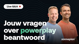 Zonneplan Powerplay live QampA met Jort en Jochem [upl. by Casanova]