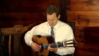 Dedicatoria Enrique Granados Pete Smyser solo classical guitar [upl. by Almeeta]