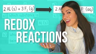 Oxidation and Reduction Redox Reactions StepbyStep Example [upl. by Argile]