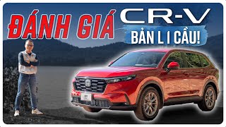 Trải nghiệm chi tiết Honda CRV 2024 L 1 cầu Hài hoà lái hay đủ dùng [upl. by Nnyre]