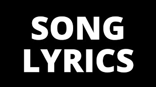 How to write a song lyric [upl. by Oos]